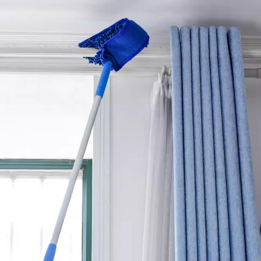 Microfiber Extendable Ceiling Fan Duster - Bendable Long Reach Cleaning Tool