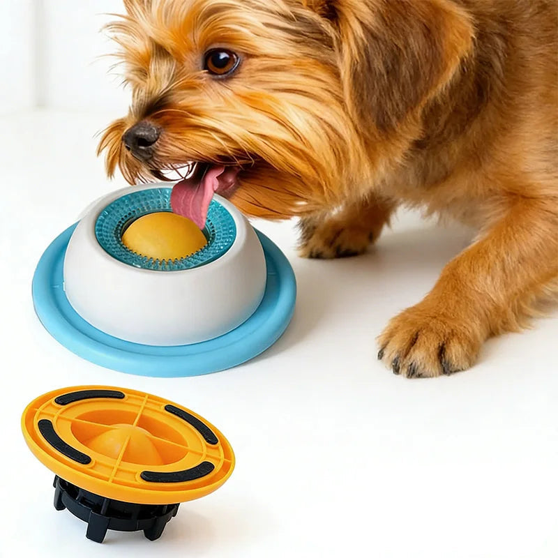 Silicone Slow Feeder Lick Mat for Cats and Dogs - Anxiety Relief Bowl Mat
