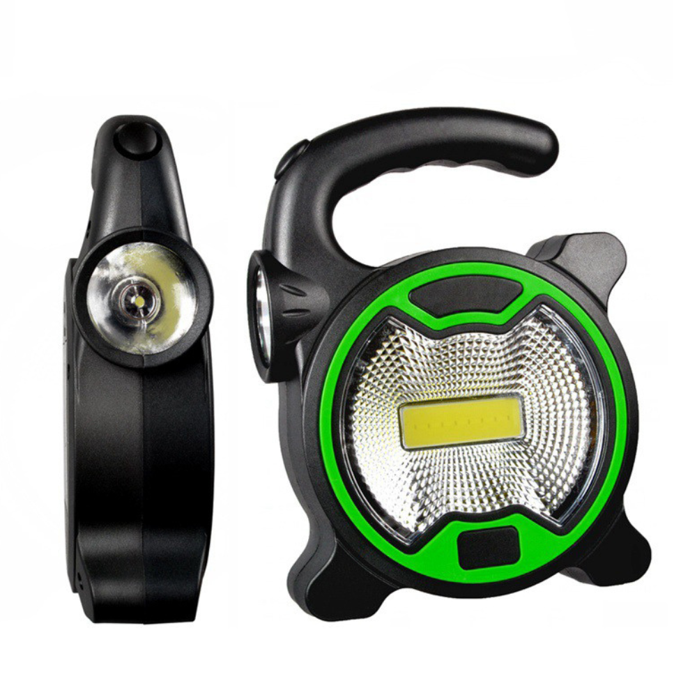 Portable COB LED Work Bench Light - Rechargeable Magnetic Base Shop Light