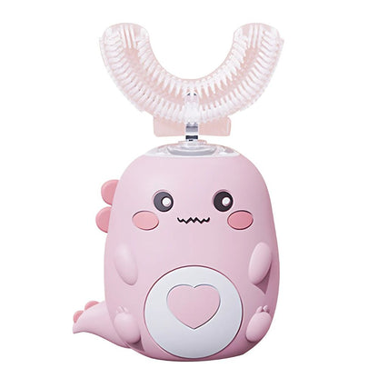 360° U-Shape Rechargeable Sonic Toothbrush for Kids - Hands-Free Design