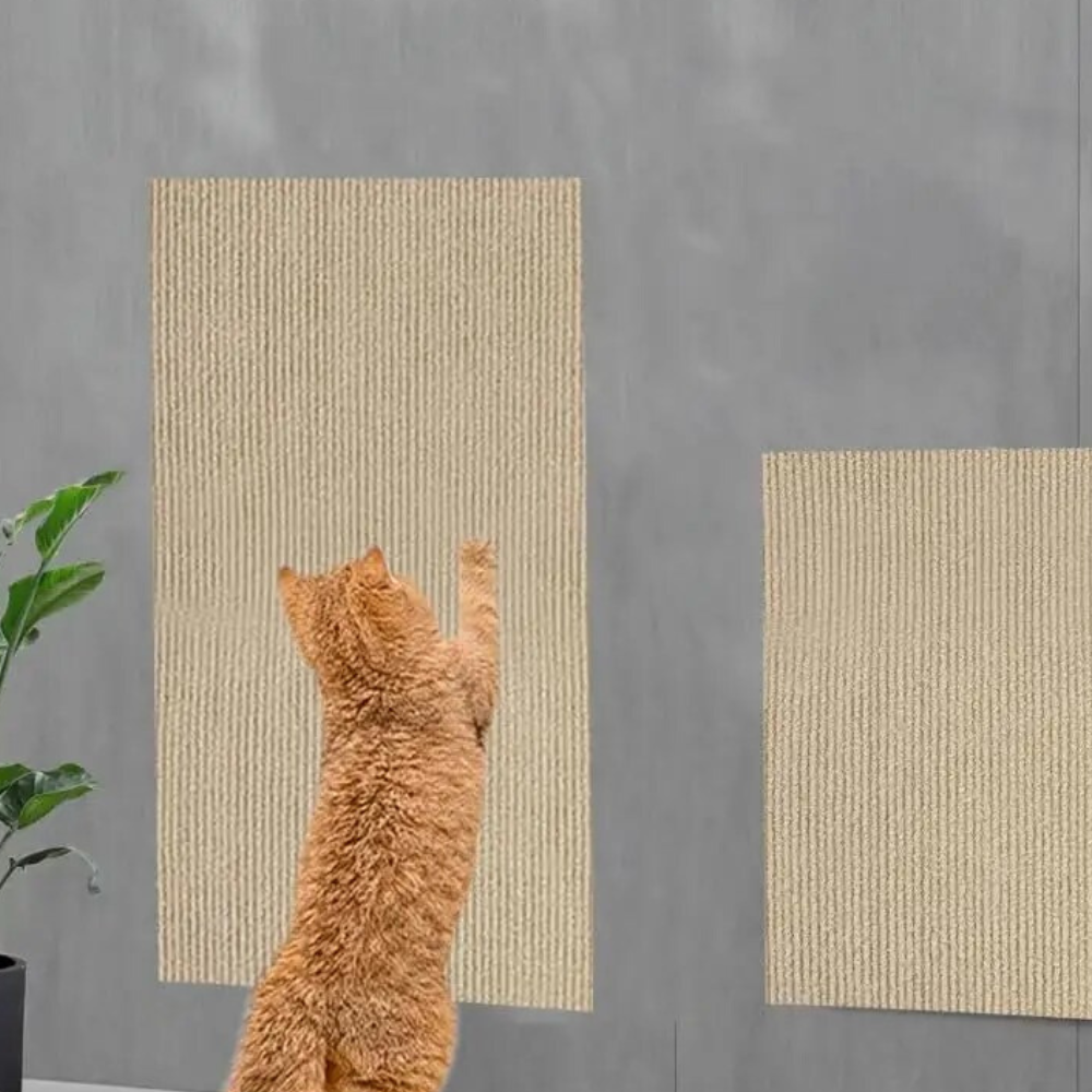 Self-Adhesive Cat Scratch Guard Protector Mat for Couch, Furniture & Walls