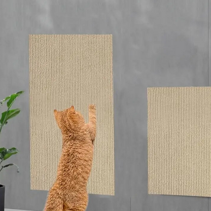 Self-Adhesive Cat Scratch Guard Protector Mat for Couch, Furniture & Walls