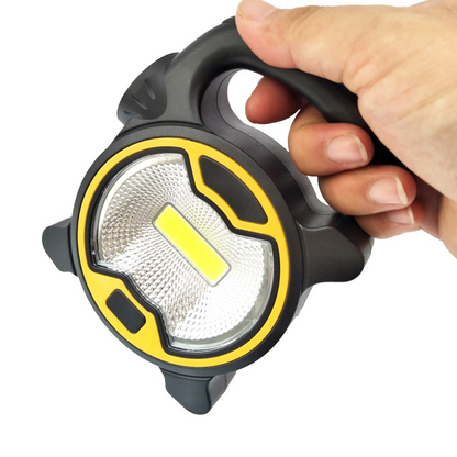 Portable COB LED Work Bench Light - Rechargeable Magnetic Base Shop Light