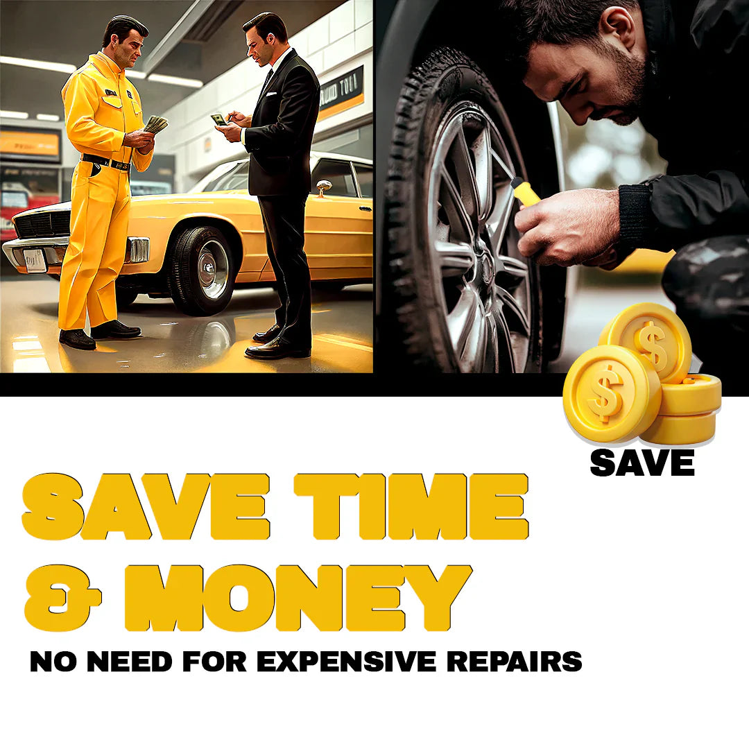 Tire Sealing Nails (10 Pack) - Self-Sealing Puncture Repair Plugs for Car, Truck & Motorcycle Tires, Emergency Flat Tire Fix