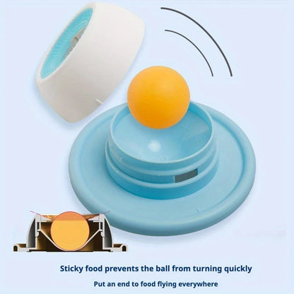 Silicone Slow Feeder Lick Mat for Cats and Dogs - Anxiety Relief Bowl Mat