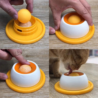 Silicone Slow Feeder Lick Mat for Cats and Dogs - Anxiety Relief Bowl Mat