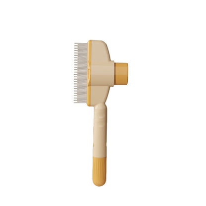 Flea Comb for Dogs and Cats - Self-Cleaning Stainless Steel Flea & Tick Comb with Fine Teeth