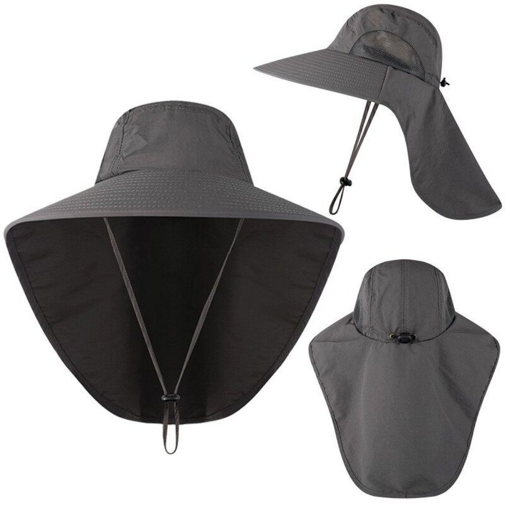 Wide Brim Sun Protection Fishing Hat - UPF50+ Outdoor Bucket Hat