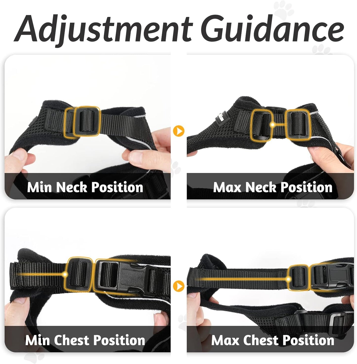 Escape Proof Cat Harness - Adjustable Vest-Style Walking Harness with Leash for Cats, No-Pull Chest Design