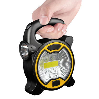 Portable COB LED Work Bench Light - Rechargeable Magnetic Base Shop Light