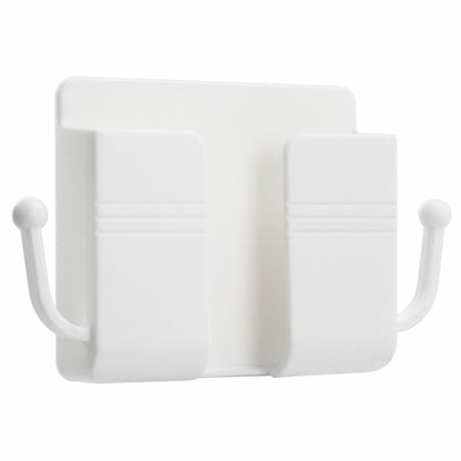 Wall Mounted Remote and Phone Holder - Adhesive No-Drill Storage Organizer