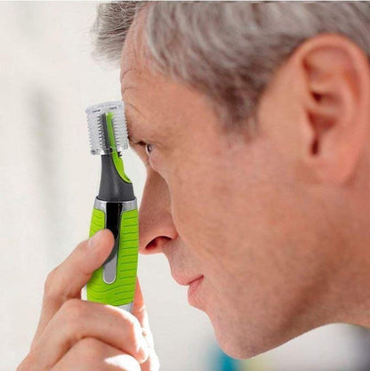 Micro Trimmer for Eyebrows, Ears & Nose Hair - Compact Precision Detail Trimmer, Travel-Size Grooming Tool