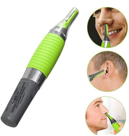 Micro Trimmer for Eyebrows, Ears & Nose Hair - Compact Precision Detail Trimmer, Travel-Size Grooming Tool