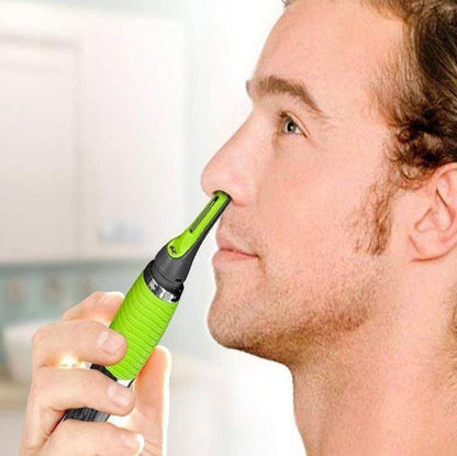Micro Trimmer for Eyebrows, Ears & Nose Hair - Compact Precision Detail Trimmer, Travel-Size Grooming Tool
