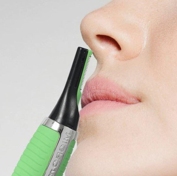 Micro Trimmer for Eyebrows, Ears & Nose Hair - Compact Precision Detail Trimmer, Travel-Size Grooming Tool