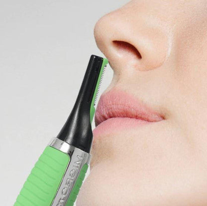 Micro Trimmer for Eyebrows, Ears & Nose Hair - Compact Precision Detail Trimmer, Travel-Size Grooming Tool