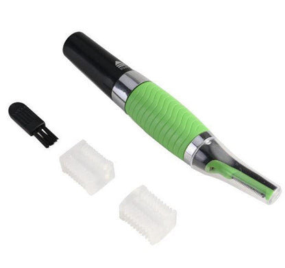Micro Trimmer for Eyebrows, Ears & Nose Hair - Compact Precision Detail Trimmer, Travel-Size Grooming Tool
