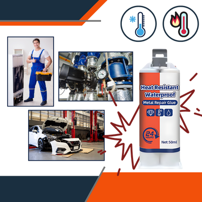 Waterproof Cold-Weld Metal Repair Adhesive Glue for Metal & Steel