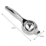 Manual Hand Press Stainless Steel Citrus Juicer for Lemons & Oranges