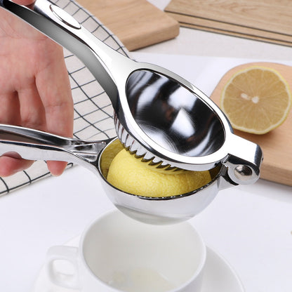 Manual Hand Press Stainless Steel Citrus Juicer for Lemons & Oranges
