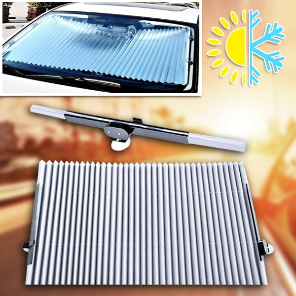 Car Sunshade for Front & Side Windows - UV Ray Blocking, Heat Reflective Windshield Sun Shade, Foldable for Car, SUV & Truck