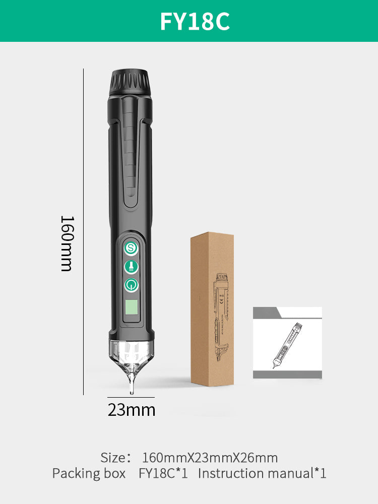 Non Contact Voltage Tester - Pen Style Electrical Circuit Detector