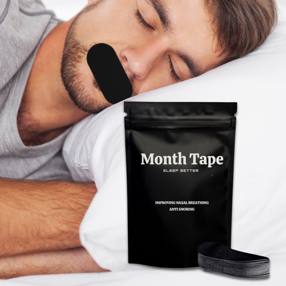 Anti-Snoring Mouth Tape - Gentle Hypoallergenic Sleep Strips