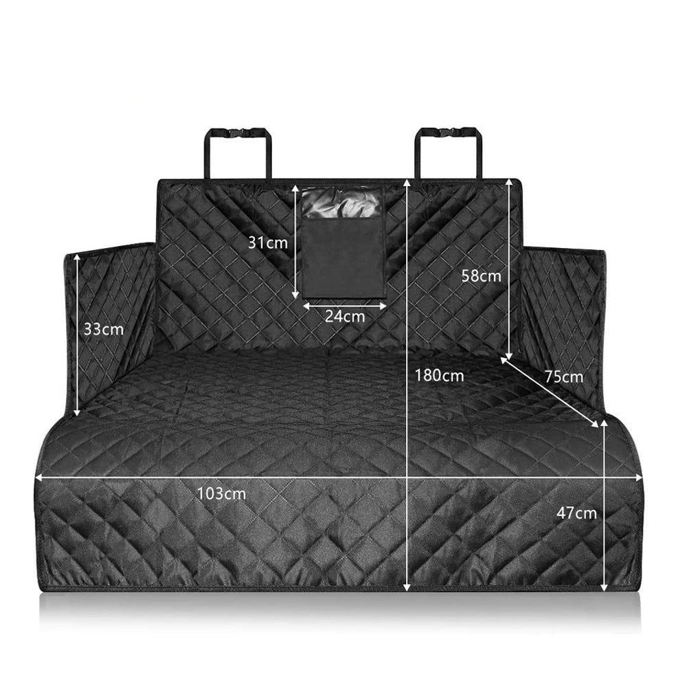 Dog Trunk Seat Cover for SUVs - Waterproof Non-Slip Cargo Liner for Car Trunk & Cargo Area