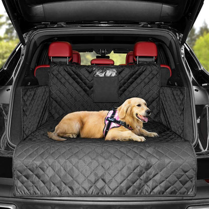 Dog Trunk Seat Cover for SUVs - Waterproof Non-Slip Cargo Liner for Car Trunk & Cargo Area
