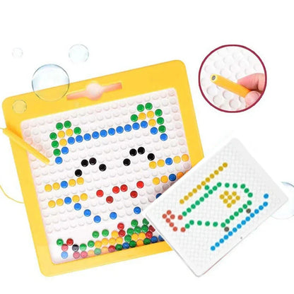 Large Magnetic Drawing Pad for Kids - Montessori Magnetic Doodle Board, Mess-Free Erasable Drawing Toy, 12.5 Inch