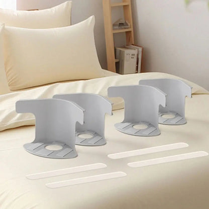 Adjustable Bed Sheet Clips - Fitted Sheet Fasteners & Straps for Twin, Queen & King Mattresses