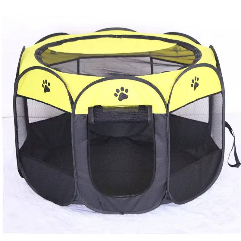 Cat & Small Dog Tent – Breathable Indoor Outdoor Mesh Pop-Up Pet Tent