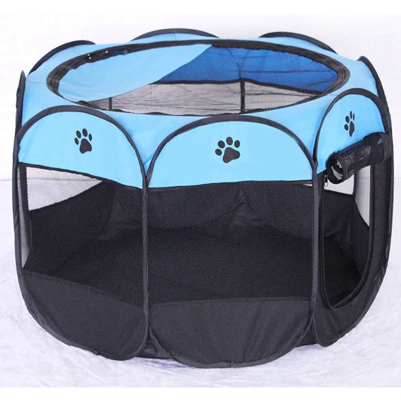 Cat & Small Dog Tent – Breathable Indoor Outdoor Mesh Pop-Up Pet Tent