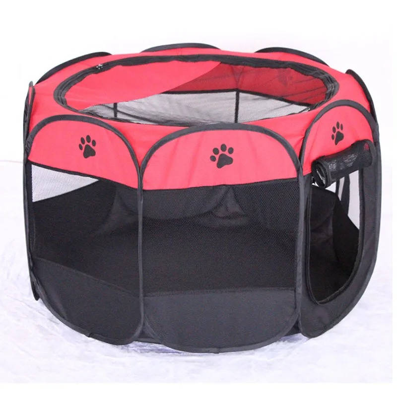 Cat & Small Dog Tent – Breathable Indoor Outdoor Mesh Pop-Up Pet Tent