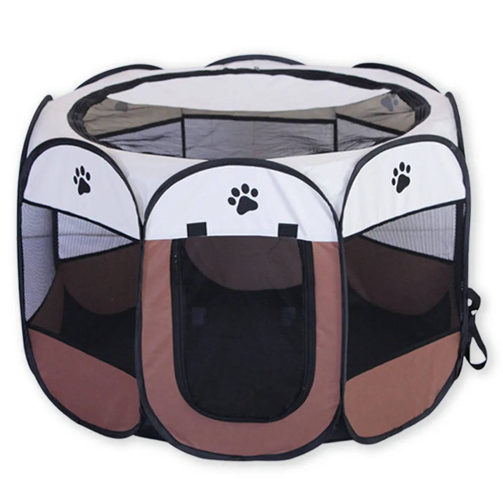 Cat & Small Dog Tent – Breathable Indoor Outdoor Mesh Pop-Up Pet Tent