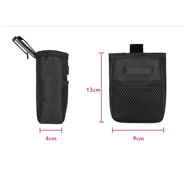 Dog Treat Pouch with Belt Clip - Training Bag with Mesh Pockets for Treats, Poop Bags & Keys