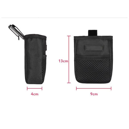 Dog Treat Pouch with Belt Clip - Training Bag with Mesh Pockets for Treats, Poop Bags & Keys