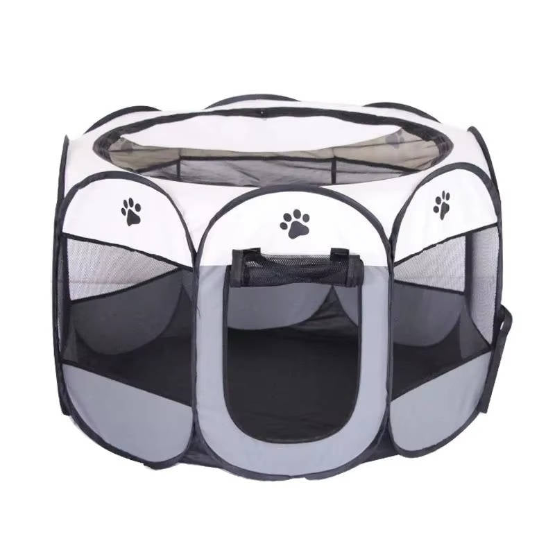 Cat & Small Dog Tent – Breathable Indoor Outdoor Mesh Pop-Up Pet Tent