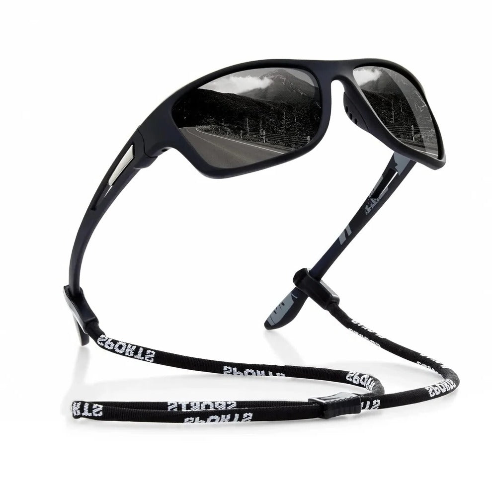 Polarized Sports Sunglasses UV400 - Outdoor Eyewear for Running, Cycling, Fishing & Driving