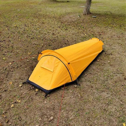 Ultralight Single-Person Backpacking Tent - 1.52 lb Lightweight Camping Tent, Waterproof Windproof Solo Hiking Shelter with Mesh Vents