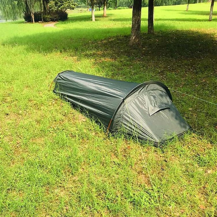 Ultralight Single-Person Backpacking Tent - 1.52 lb Lightweight Camping Tent, Waterproof Windproof Solo Hiking Shelter with Mesh Vents