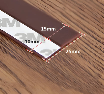 Self-Adhesive Door & Window Seal Strip - Draft Stopper Weatherstrip Tape for Doors, Windows & Drafts