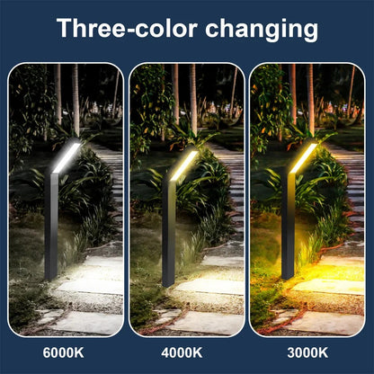 Solar Pathway Lights for Garden Walkways - Outdoor Stake Lights, Auto Dusk-to-Dawn, No Wiring Needed