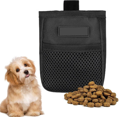 Dog Treat Pouch with Belt Clip - Training Bag with Mesh Pockets for Treats, Poop Bags & Keys