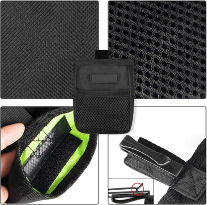 Dog Treat Pouch with Belt Clip - Training Bag with Mesh Pockets for Treats, Poop Bags & Keys