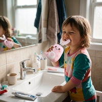 360° U-Shape Rechargeable Sonic Toothbrush for Kids - Hands-Free Design