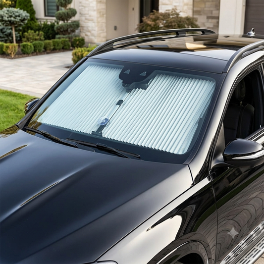 Car Sunshade for Front & Side Windows - UV Ray Blocking, Heat Reflective Windshield Sun Shade, Foldable for Car, SUV & Truck