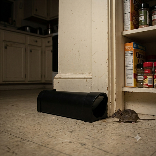 Humane Mouse Trap – No-Kill Reusable Catch & Release Indoor Trap