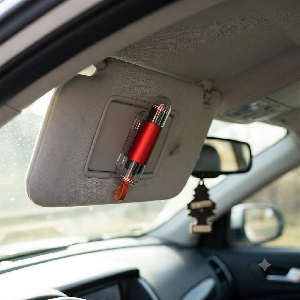 Car Window Breaker & Seatbelt Cutter - Emergency Safety Hammer Escape Tool for Vehicle Glass & Seatbelts