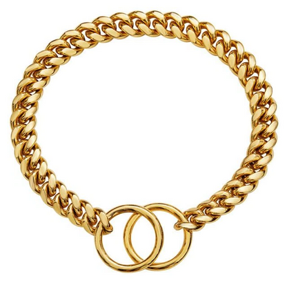 Heavy Duty Adjustable Stainless Steel Dog Chain Collar for Training